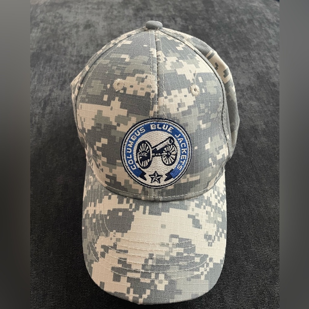 NHL Columbus Blue Jackets Military Hat